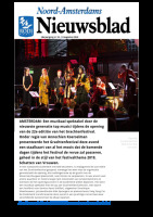 Noord-Amsterdams Dagblad_OpeningGrachtenfestival2019_13augustus2019
